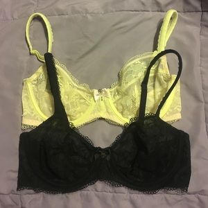 Victoria’s Secret Unlined Bras (Both)